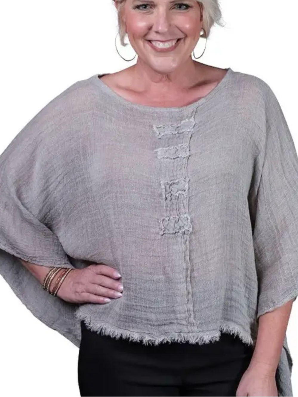 Women's Top - Light Blue Lightweight Layer